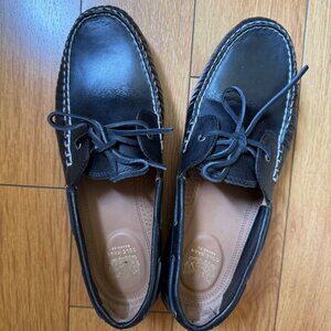 COLE HAAN GRAND OS BLACK LUG SOLE LOAFERS SIZE 10.5